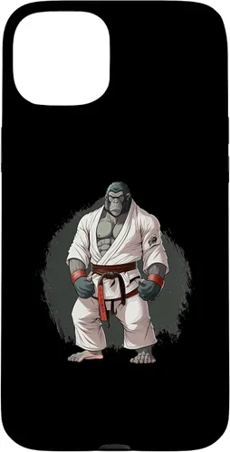 Miniatura 8 de iPhone 11 Gorilla In Judo Uniforme - Estuche japonés de artes marciales