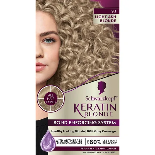 Miniatura 12 de Schwarzkopf con queratina color para el cabello Medium Blonde