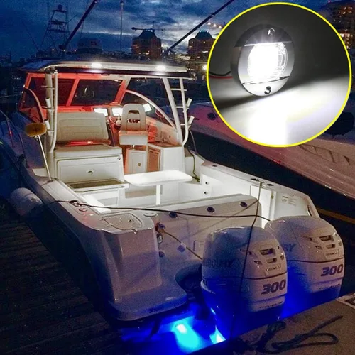 Miniatura 6 de Boaton Luces LED de pesca nocturna - Luces de cortesía, cubierta y navegación para barcos (blanco)