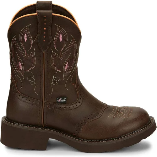 Miniatura 2 de Justin Gemma Shetland Western Boot Punta Redonda - L9526