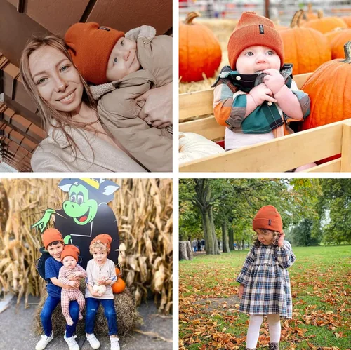 Miniatura 4 de FURTALK - Gorro tejido de invierno para niños y niñas gorros de punto