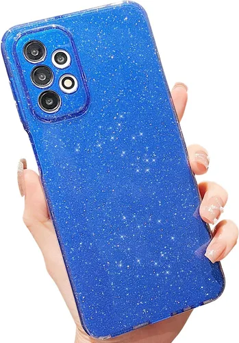 Miniatura 110 de MINSCOSE Funda compatible con Samsung Galaxy A14 5G, bonita funda delgada con purpurina fina, a prueba de golpes, de TPU para mujeres y niñas