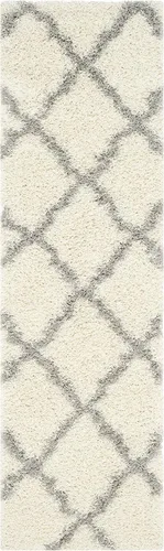 Miniatura 105 de Safavieh - Dallas Shag Collection SGD257A - Alfombra de área con diseño de enrejado de 10 x 14 pies