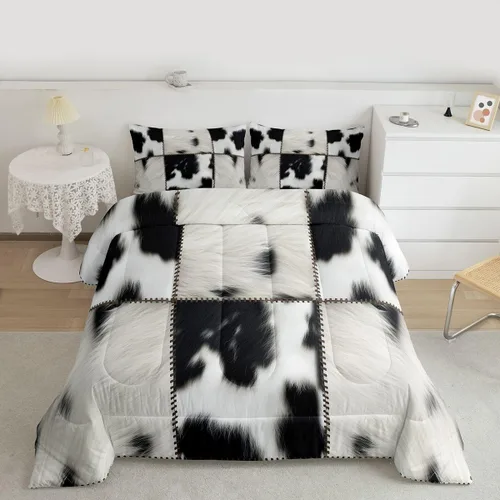 Miniatura 17 de jejeloiu Juego de ropa de cama Queen y King, juego de edredón de panal para niños, niñas, adolescentes, decoración de habitación, edredón Multi 07