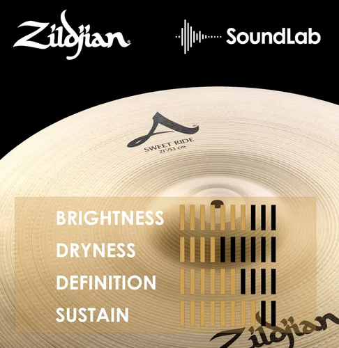 Miniatura 6 de Zildjian Serie A Sweet Ride Platillo - 21 pulgadas