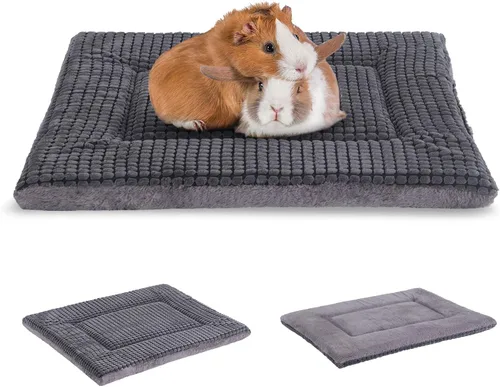 Miniatura 19 de BVAGSS XH079 - Almohadilla reversible para jaula de perro, de espuma viscoelástica, suave, cálida, lavable a máquina, colchón para perreras