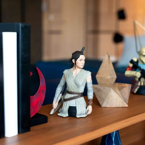Miniatura 5 de Gentle Giant Estudios Star Wars: el despertar de la fuerza: Rey Mini busto de resina