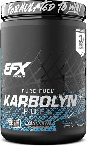 Miniatura 29 de EFX Sports Karbolyn Fuel Polvo de Carbohidratos de Absorción Rápida Carga de Carbohidratos, Energía Sostenida, Recuperación Rápida Libre