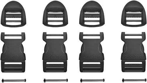 Miniatura 9 de Hebilla de liberación lateral rápida de 1 pulgada, clip ajustable sin costura, reemplazo de plástico para correas de nailon, cinturón de mochila 2-2