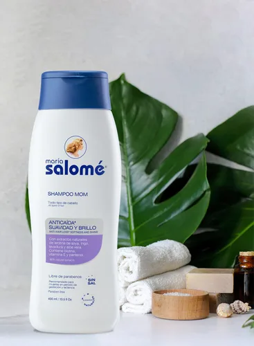 Miniatura 4 de Maria Salome Champú MOM Prevencion Caida Y Nutricion del Cabello 13.5 fl oz