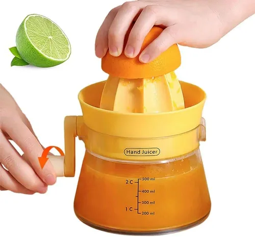 Miniatura 8 de 2-In-1 Hand Lemon Citrus Juicer Machines - Manual Lemon Lime Citrus Orange Juice Squeezer, Multifunction Fruit Juicer Machine With Container Kitchen