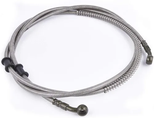 Manguera de freno hidráulica trenzada de acero inoxidable de 86 pulgadas para GY6 Kazuma Sunl Taotao Roketa Jonway Scooter Ciclomotor ATV Dirt Bike