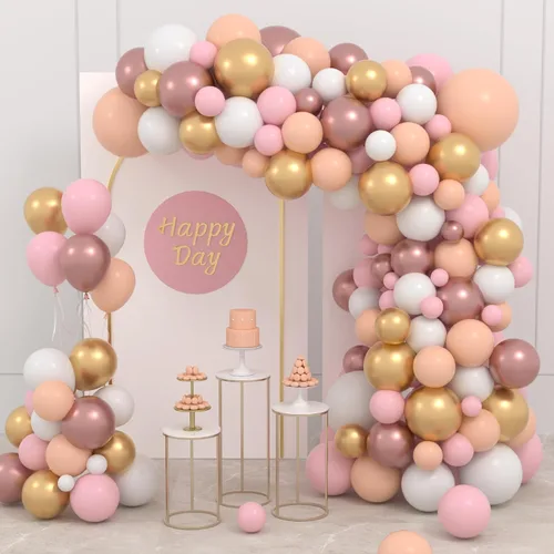 Miniatura 10 de Black and Silver Balloons Garland Arch Kit, 142PCS Black and Metallic Silver Confetti Balloons for Baby Shower Wedding Men Women Birthday