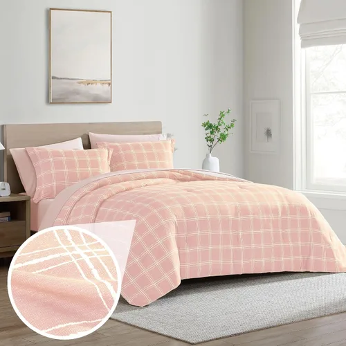 Miniatura 18 de Cathay Home Basic Bedding Home Essential - Juego de ropa de cama de microfibra ultrasuave y ligera, resistente a las arrugas, 6 piezas
