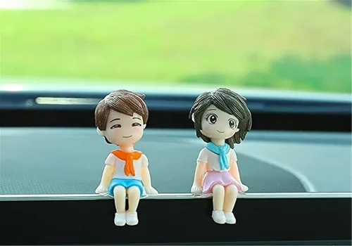 Miniatura 19 de Lindos adornos para pareja, lindo adorno interior de automóvil para parejas, decoración de automóvil, lindas parejas de dibujos animados, accesorios
