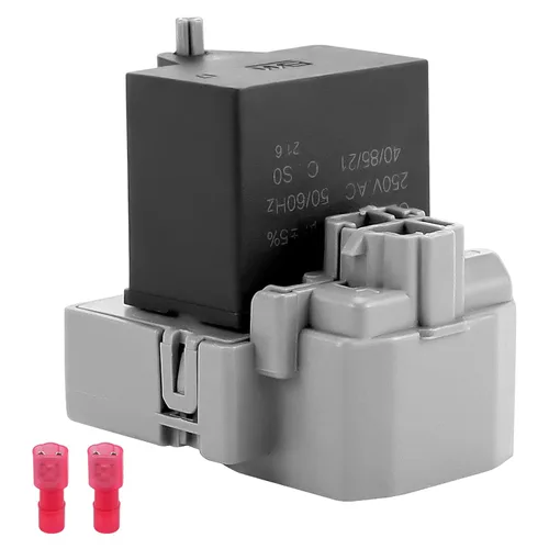 TSD2 W10189190 Relé/Sobrecarga y W10662129 Compresor Run Capacitor compatible con Whirl-Pool Ken-More Elec-trolux, etc. Refrigerador de MIFLUS