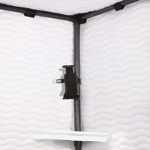 Miniatura 9 de Cabina vocal portátil para estudio en casa, cabina de grabación sin eco para voz en off, podcast y canto, aislamiento de reverberación de 360°