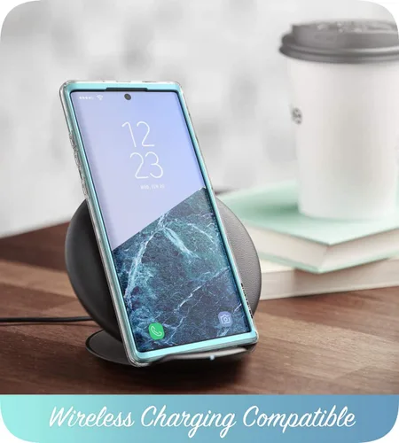Miniatura 6 de i-Blason Cosmo Series - Funda diseñada para Galaxy Note 10 (versión 2019), diseño de mármol protector sin protector de pantalla integrado