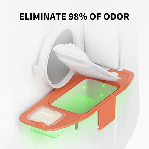 Miniatura 2 de PETKIT Eliminador de olores N50 2.0 exclusivo para PuraMax y PuraMax 2 caja de arena autolimpiante para gatos, caja de inodoro automático