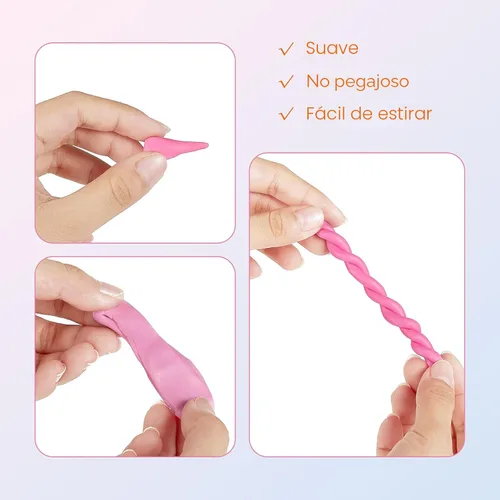 Miniatura 5 de CiaraQ Kit de arcilla polimérica, mini juego de arcilla para modelar para niños/principiantes/artistas, 32