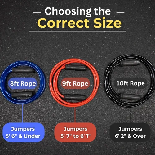 Miniatura 3 de Elite Jumps Muay Thai 2.0 - Cuerda de saltar con peso – Diseñada para entrenamiento de alta intensidad, Muay Thai y entrenamientos de MMA – Cuerdas