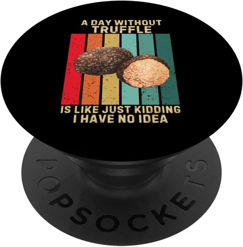 Miniatura 6 de Vintage A Day Without Truffle I Have No Idea Truffle Lover PopSockets MagSafe PopGrip for iPhone