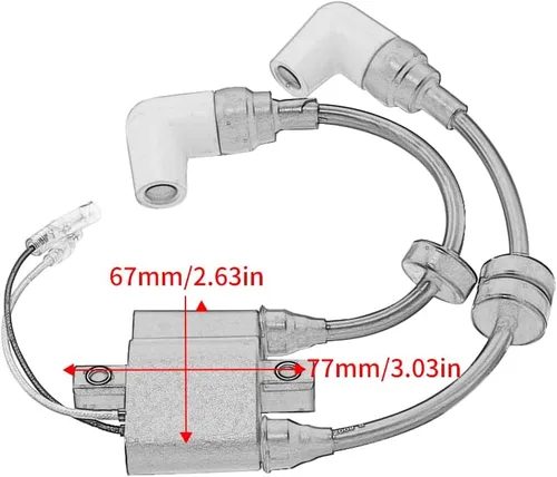 Miniatura 3 de Bobina de encendido Bobina de encendido Assy 680-85570-00 680-85570-02 para Yamaha 9.9HP F9.9 para Yamaha 9.9HP FT9.9 para Yamaha 20HP 20C MHS/L