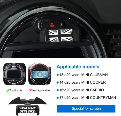 Miniatura 3 de Soporte de teléfono celular para Mini Cooper S Jcw One F54 F55 F56 F57 F60, montaje especial de teléfono de navegación para pantalla de control