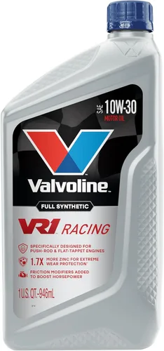 Miniatura 13 de Aceite de motor Valvoline VR1 Racing SAE 10W-30, 1 cuarto de galón
