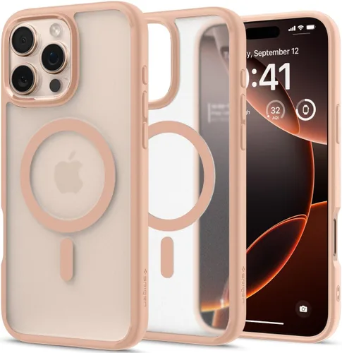 Miniatura 44 de Spigen Funda para iPhone 13 Mini, ultra híbrida MagFit [antiamarilleo] [compatible con Magsafe] - Transparente
