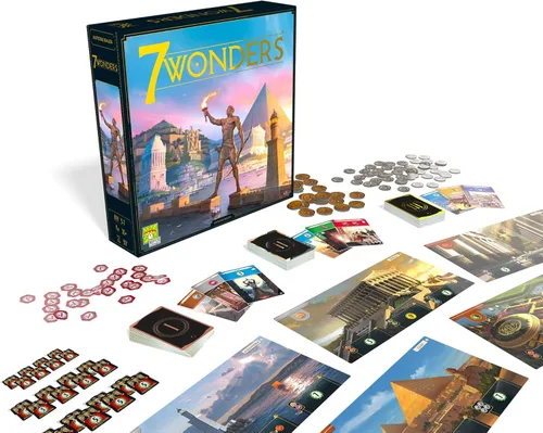 Miniatura 5 de Asmodee Juego de mesa 7 Wonders (nueva edición) - Lleva tu civilización a la prosperidad, juego de estrategia para niños y adultos, a partir de 10