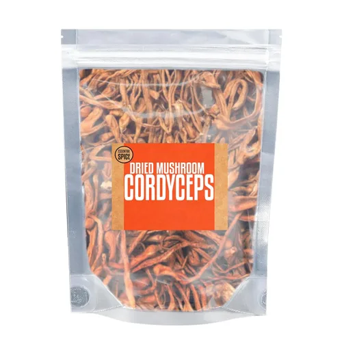 Miniatura 2 de Essential Spice Champiñones Cordyceps secos, 8 onzas – Sabor suave y terroso con beneficios funcionales – Ideal para tés, caldos, tónicos y recetas