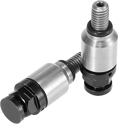 Miniatura 4 de Motoforti 2 unids M5x0.8 motocicleta tornillo horquilla aire purgador válvula para Honda para Yamaha para Suzuki para Kawasaki negro