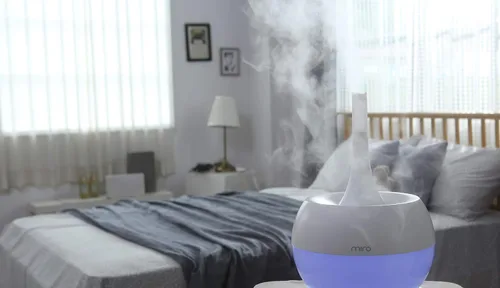 Miniatura 2 de MIRO -NR08M Humidificador sanitario modular completamente lavable, habitación grande, fácil de limpiar, fácil de usar, Luma Touch - Humidificador