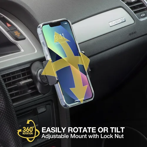 Miniatura 6 de Scosche UH4DVM-SP CarMount 2 en 1 Universal Phone Vent o Dash Mount para el coche Portátil y ajustable con rotación de 360 grados