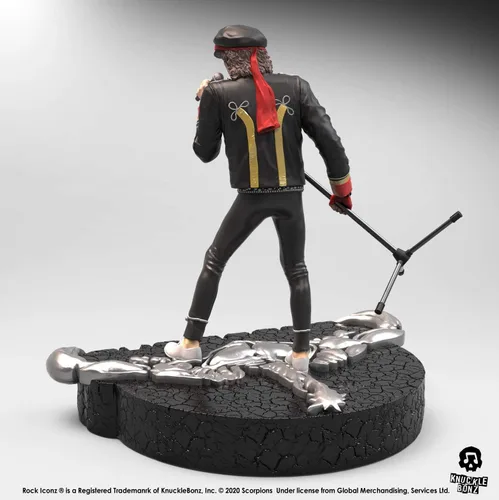 Miniatura 6 de Knucklebonz - Estatua coleccionable de edición limitada de Klaus Meine (Scorpions) (solo 3000 creados) - Iconz de rock, con licencia