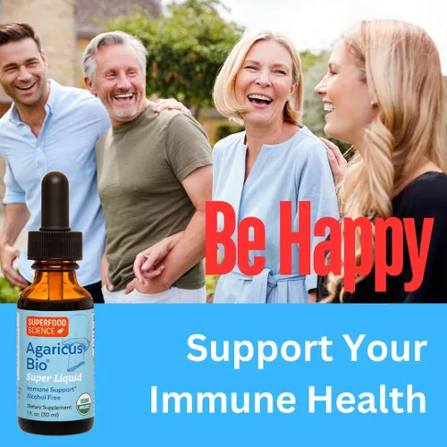 Miniatura 2 de Agaricus Bio Super Liquid, tintura orgánica de extracto de hongo Blazei, gotas de beta-glucano para cuerpo fructífero para actividad natural