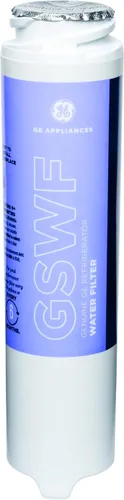 General Electric GE GSWF - Filtro de agua para refrigerador, certificado para reducir el plomo, el azufre y más de 50 impurezas, reemplázalo cada 6
