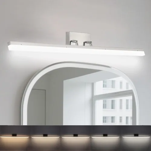 Luz LED de tocador de 36 pulgadas, regulable 3000K-5000K 5CCT moderna accesorio de iluminación de tocador de maquillaje, barra de luz ajustable de
