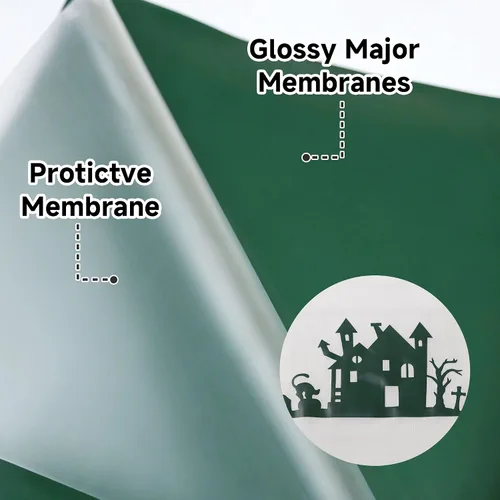 Miniatura 3 de Vinilo HTV para planchar de 12 pulgadas por 20 pies, rollo de transferencia de calor HTV para camisetas, rollo de vinilo fácil de cortar y Verde