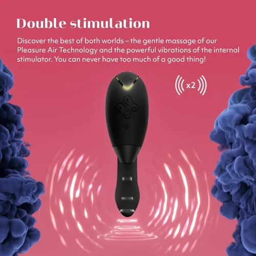 Miniatura 2 de Womanizer Duo 1 Vibrador de succión de clítoris para mujeres Juguete sexual para adultos con succión vibratoria Estimulador de clítoris y punto