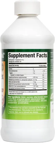 Miniatura 2 de HealthA2Z® Complejo líquido de vitamina B Plus hierro, soporta niveles de energía saludables*, función sanguínea saludable*, promueve la función