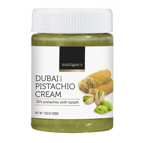 Miniatura 10 de Mattigan's Crema de pistacho estilo Dubai, haz tu propio chocolate Dubai, relleno de mantequilla de pistacho sedosa de primera calidad para barras