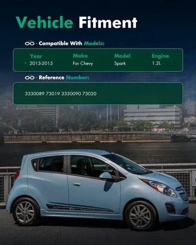 Miniatura 4 de SCITOO - Amortiguadores delanteros para Chevy se adapta a amortiguadores Chevy 2013-2015 para amortiguadores Chevy Spark 3330089 73019 3330090 73020