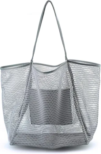 Miniatura 8 de Bolso de hombro para mujer Hoxis de malla, para la playa