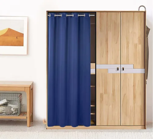 Miniatura 115 de PI Cortinas opacas para dormitorio, tratamiento de ventana con aislamiento térmico de anillo superior, cortinas oscurecedoras de habitación