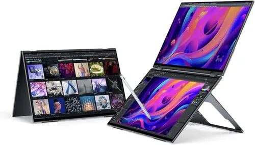 Miniatura 9 de EHOMEWEI X1 Air, pantalla IPS de 2.8K de 14.2 pulgadas, pantalla dual de 90 Hz, brillo de 400 Nit, 100% sRGB