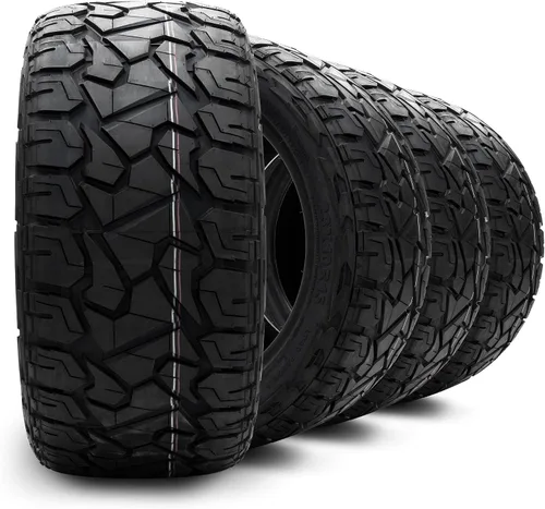 Miniatura 26 de Xcomp Gladiator 22x11-R12 DOT - Neumático radial con cinturón de acero para carrito de golf, juego de cuatro