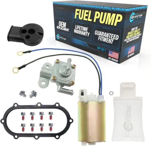 QFS Kit de bomba de combustible para Suzuki GSX-R600 GSX-R750 SRAD 1996-2000 | OEM Replacement for 15100-34E00, 15100-33E00 | Backed For Life |