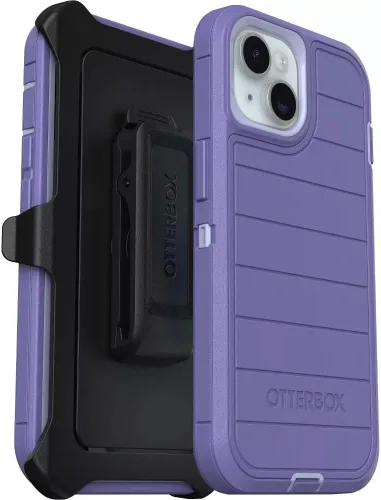 Miniatura 9 de OtterBox Funda para iPhone 14 y iPhone 13 (solamente) Defender Series - Jeans azul bebé (azul) - Sin pantalla - Resistente y duradera